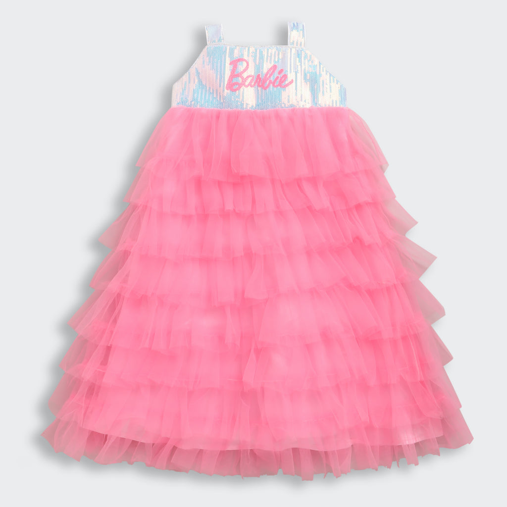 Barbie 3/4 Length Midi Party Dress BAM1128