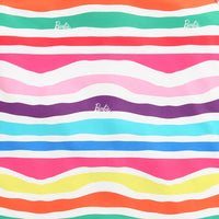 Barbie Multicolor Striped Sleeveless Bodycon Multi Shade Dress | Girls Stylish Party Dress India | Kids