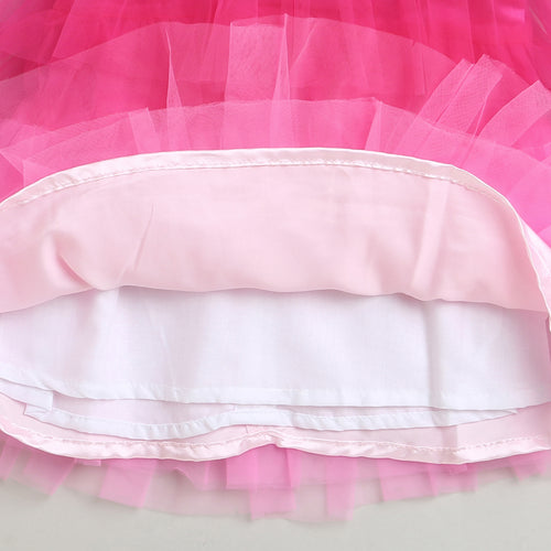 Barbie A-Line Midi Sequin Yoke Frill BAM1146