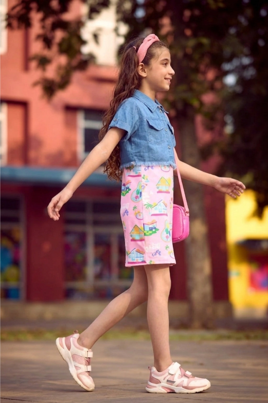Barbie Light Pink Sleeveless Party Dress BAM1202