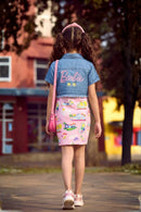 Barbie Light Pink Sleeveless Party Dress BAM1202