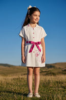 Barbie White Unicorn Shirt Dress BAM1277