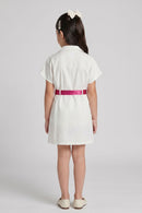 Barbie White Unicorn Shirt Dress BAM1277