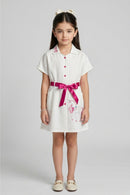 Barbie White Unicorn Shirt Dress BAM1277