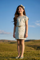 Barbie Light Blue Embellished Dress BAM1291