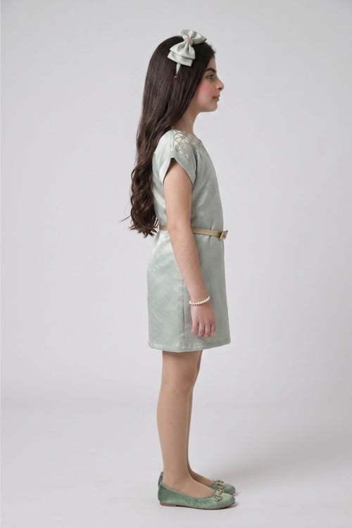 Barbie Light Blue Embellished Dress BAM1291