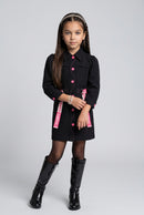Barbie Black Belted Shirt Dress BAM1332