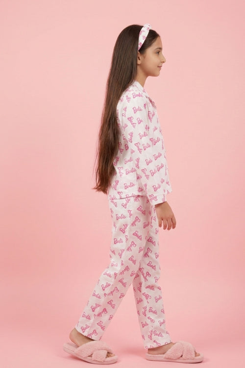 Barbie Cotton Printed Nightwear Set BANS0028