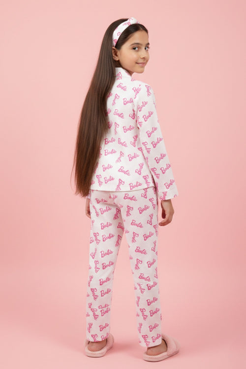 Barbie Cotton Printed Nightwear Set BANS0028