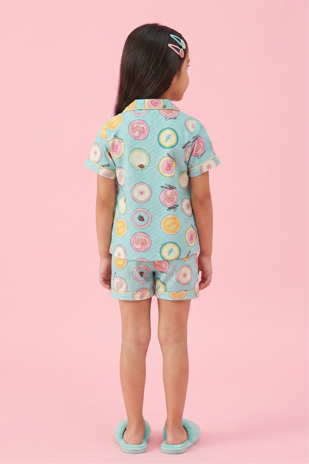 Barbie Girls Printed Night Suit Set BANS0058