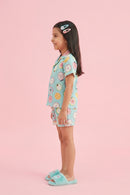 Barbie Girls Printed Night Suit Set BANS0058