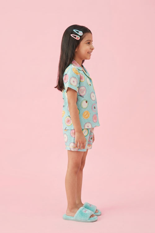 Barbie Girls Printed Night Suit Set BANS0058