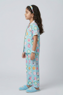 Barbie Candy Print Cotton Nightsuit Set BANS0072