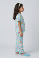 Barbie Candy Print Cotton Nightsuit Set BANS0072