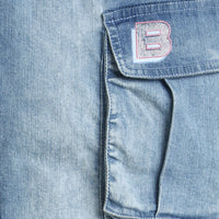 Barbie Light Blue Cargo Denim Pant | Trendy Girls Outfit Online | Kids