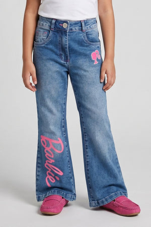 Barbie Light Blue Denim Bootcut Pant BAP502