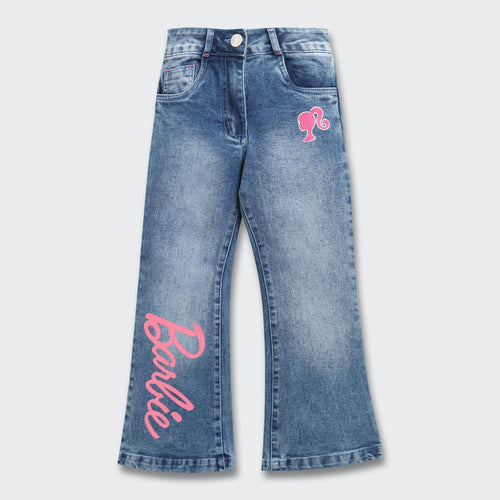 Barbie Light Blue Denim Bootcut Pant BAP502
