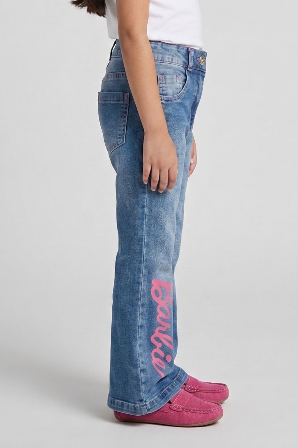 Barbie Light Blue Denim Bootcut Pant BAP502