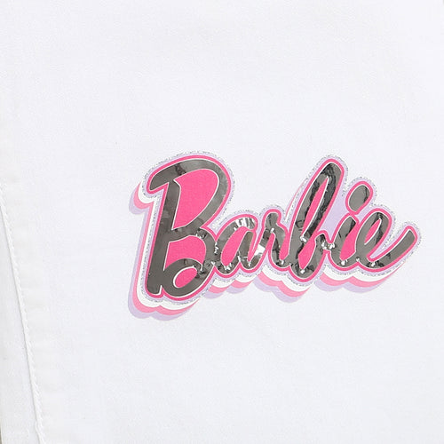 Barbie Graphic White Denim Pants BAP506