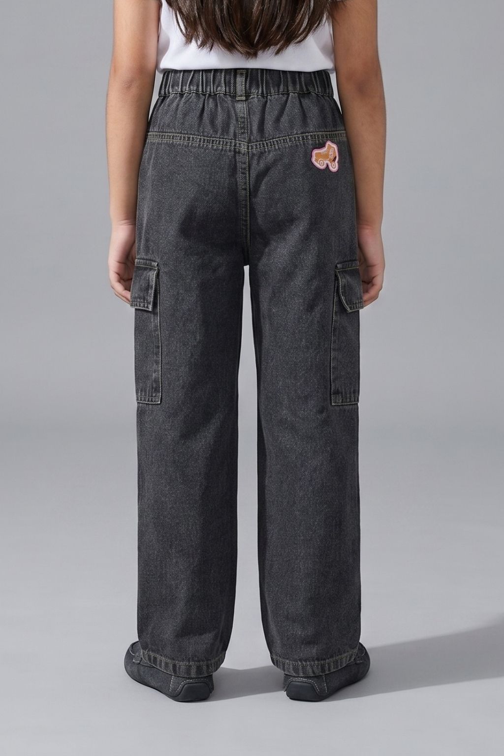 Barbie Denim Cargo Pant Regular Fit BAP521