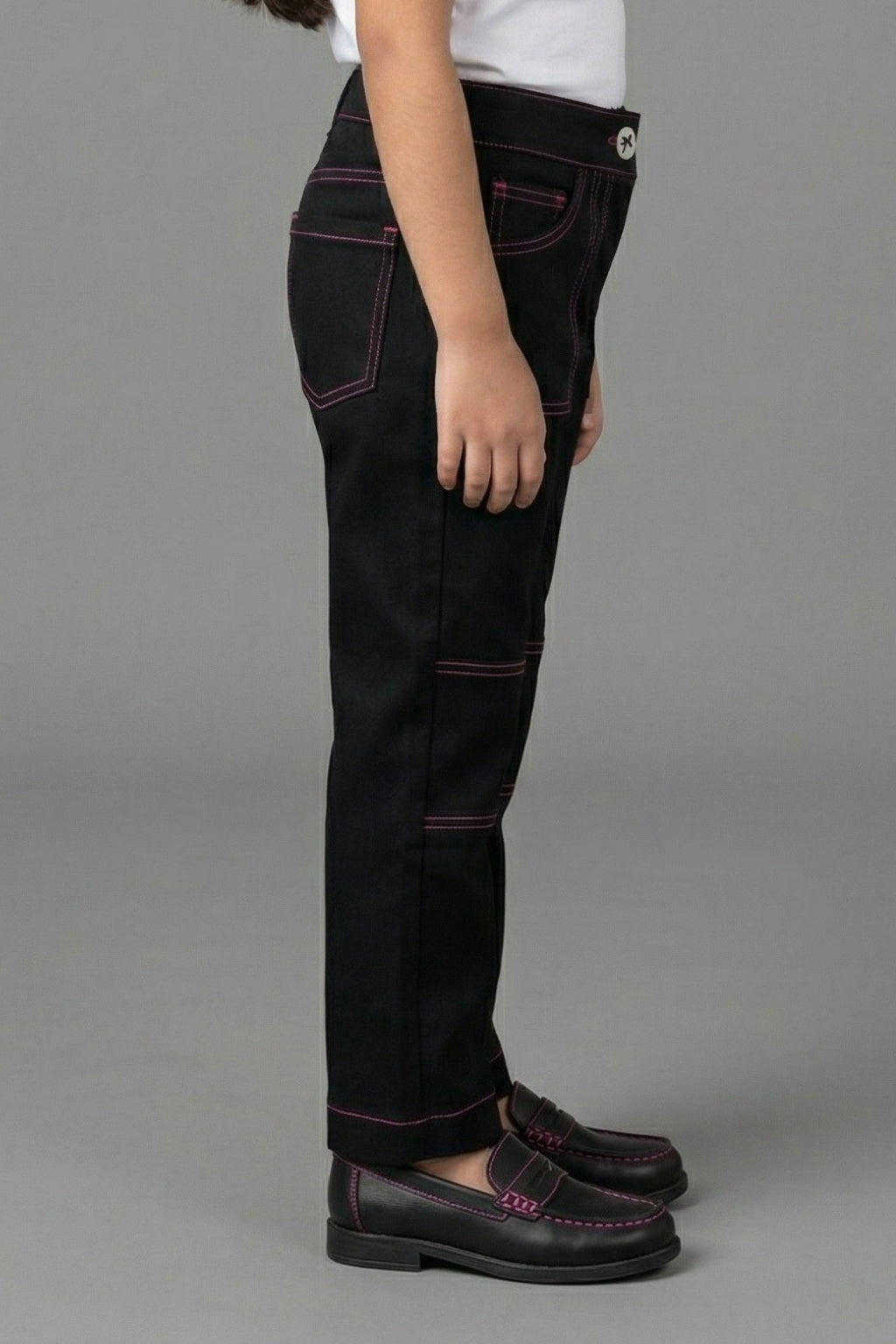 Barbie Denim Jeans With Red Stitching BAP522