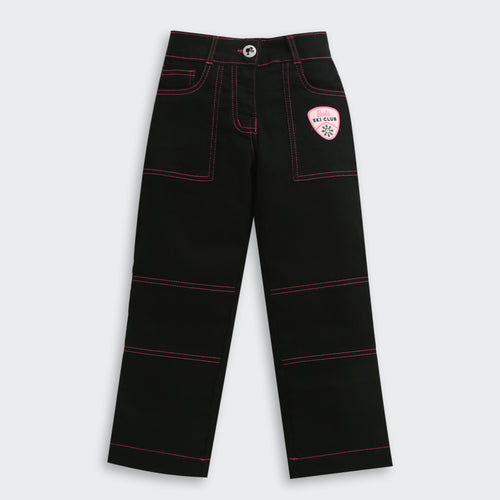 Barbie Denim Jeans With Red Stitching BAP522