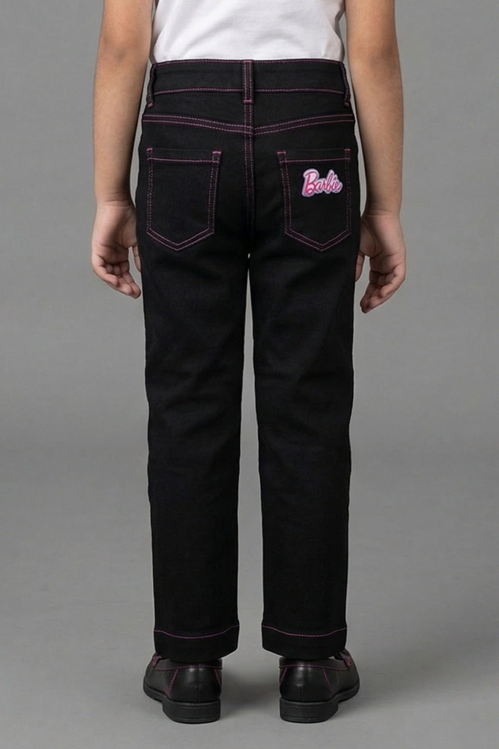 Barbie Denim Jeans With Red Stitching BAP522