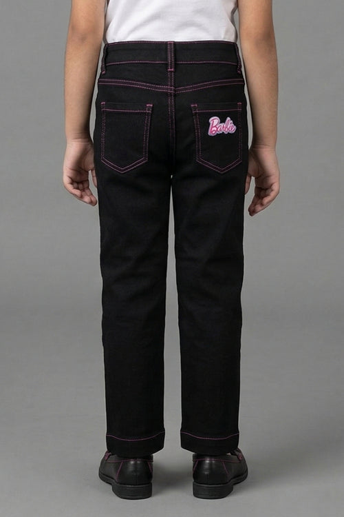 Barbie Denim Jeans With Red Stitching BAP522