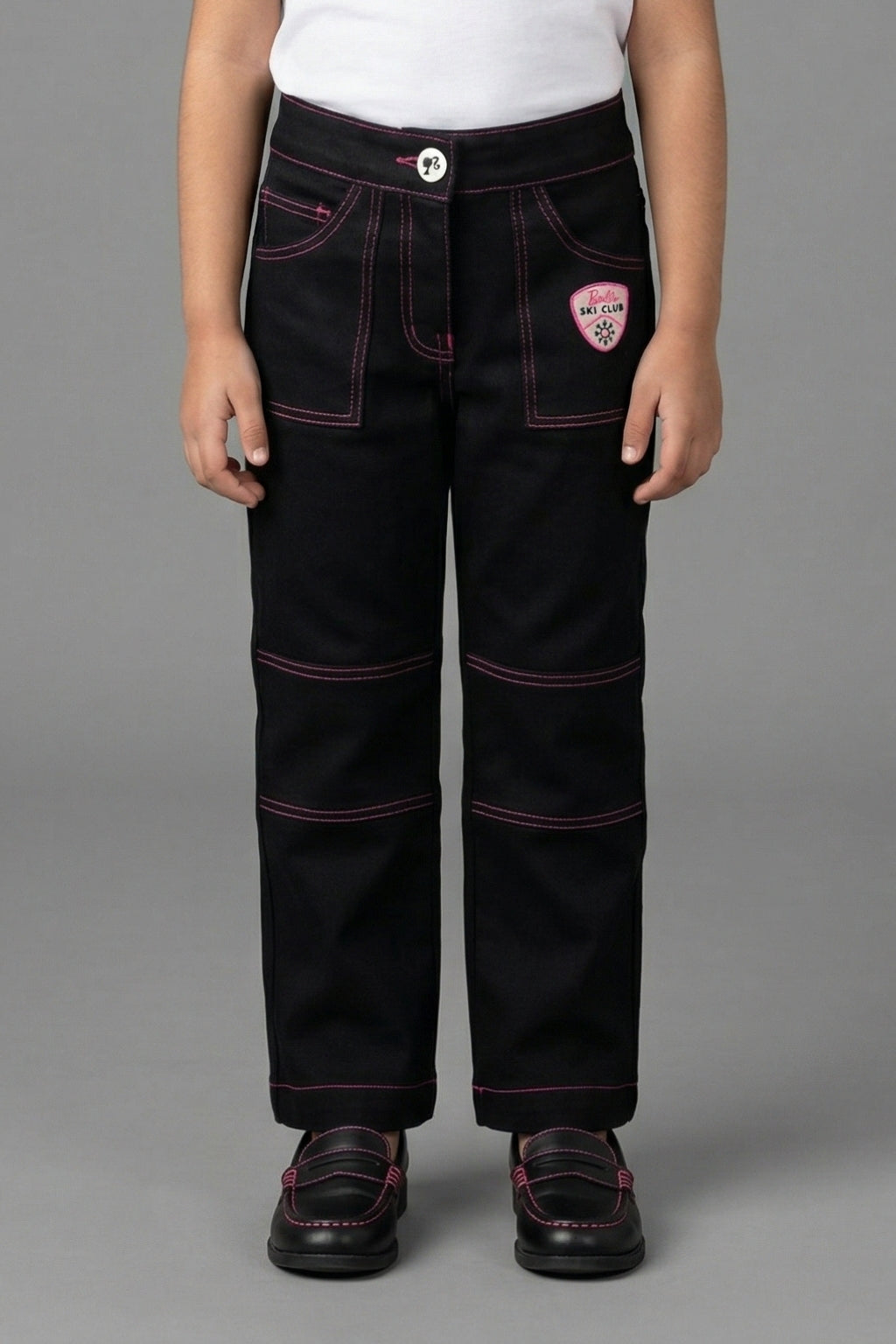 Barbie Denim Jeans With Red Stitching BAP522