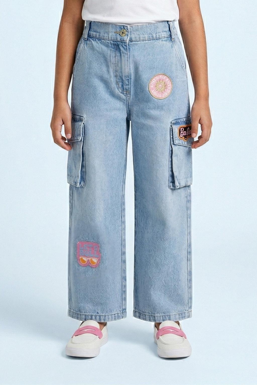 Barbie Denim Cargo Pants BAP525