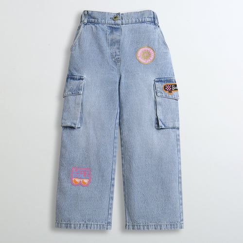 Barbie Denim Cargo Pants BAP525