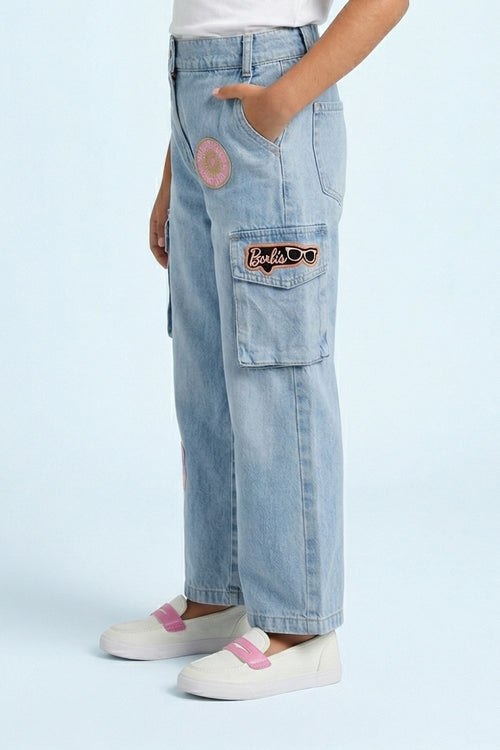 Barbie Denim Cargo Pants BAP525