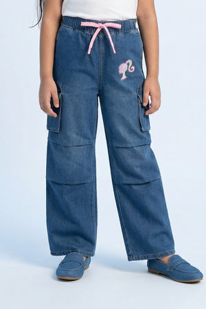 Barbie Dark Blue Cargo Jeans BAP526
