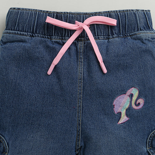Barbie Dark Blue Cargo Jeans BAP526