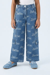 Barbie Logo Print Jeans BAP527