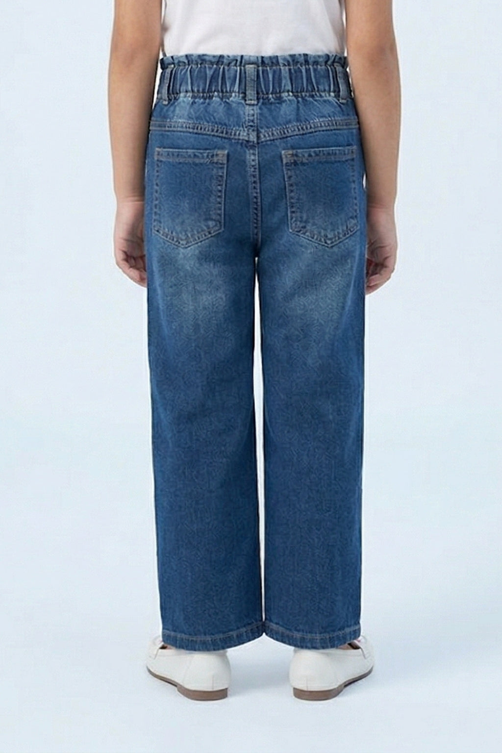 Barbie Embroidered Denim Pants BAP531