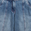 Barbie x Tiny Girl Denim Side Tape Jeans for Girls | Trendy Kidswear