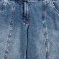 Barbie x Tiny Girl Denim Side Tape Jeans for Girls | Trendy Kidswear