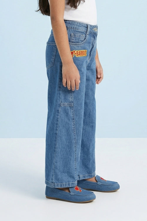 Barbie Wide-Leg Denim Jeans BAP549