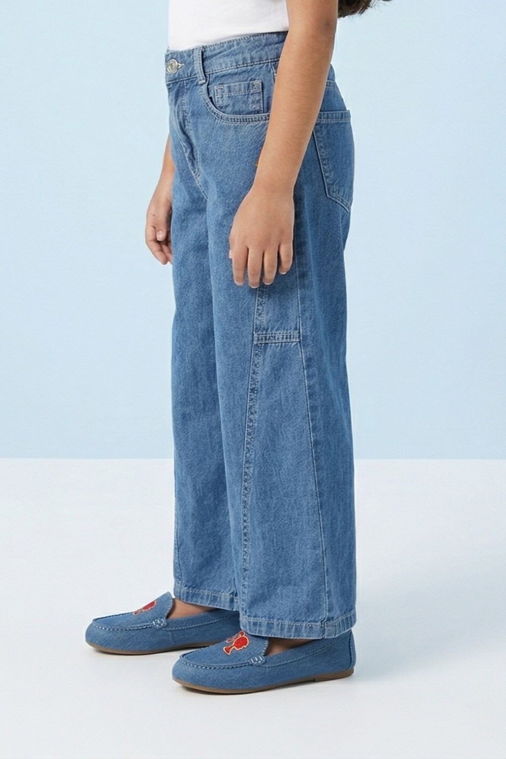 Barbie Wide-Leg Denim Jeans BAP549