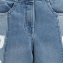 Barbie x Tiny Girl Dual-Tone Jeans for Girls | Trendy Western Wear