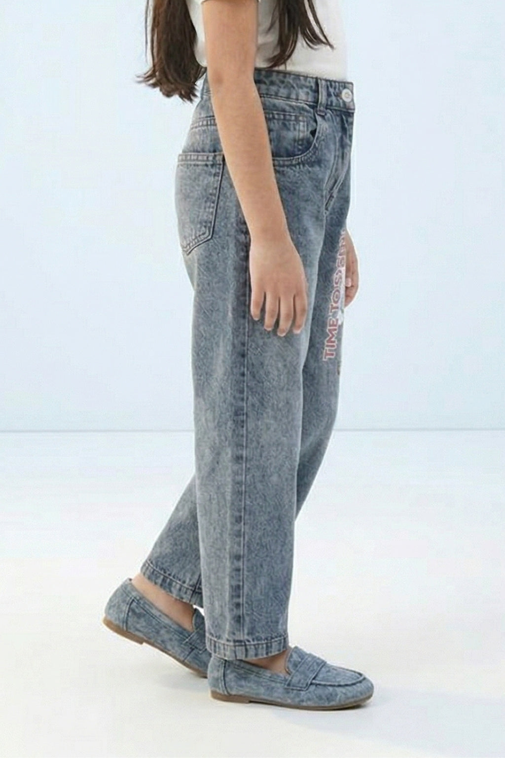 Barbie Character Print Jeans BAP583