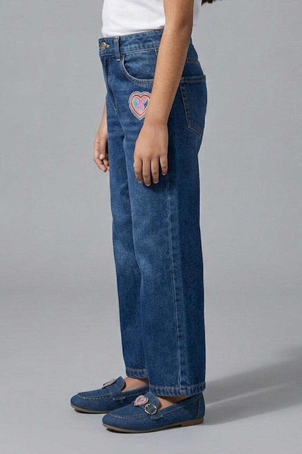 Barbie Dark Blue Wide Leg Jeans BAP588