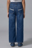 Barbie Dark Blue Wide Leg Jeans BAP588