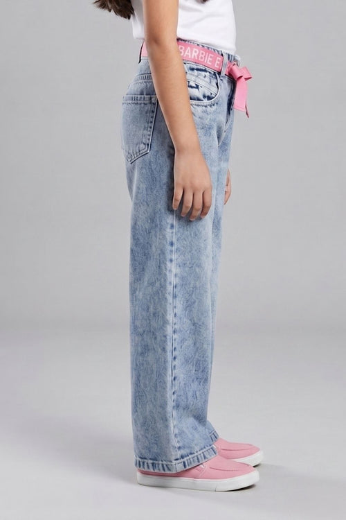 Barbie Light Blue Denim Jeans for Toddlers BAP591