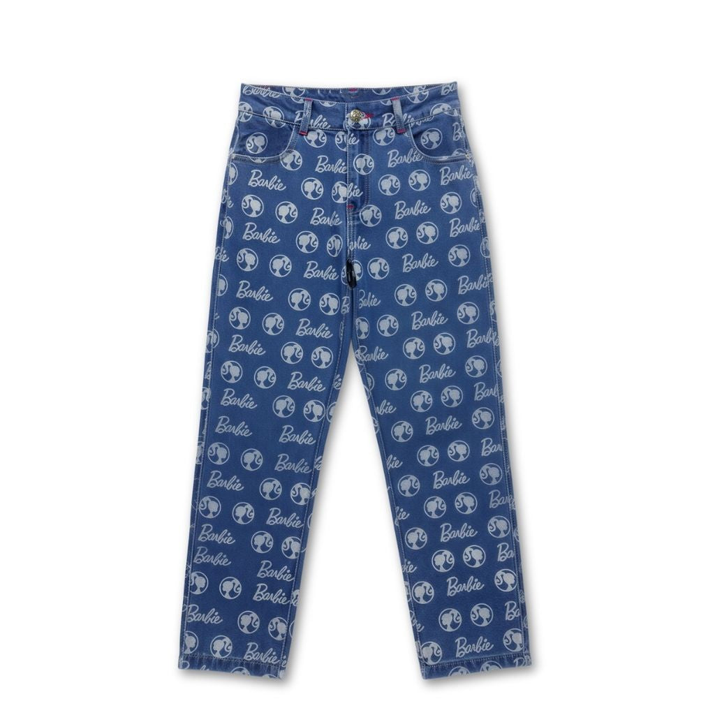 Barbie Blue Print Jeans BAP592