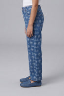 Barbie Blue Print Jeans for Toddlers BAP592