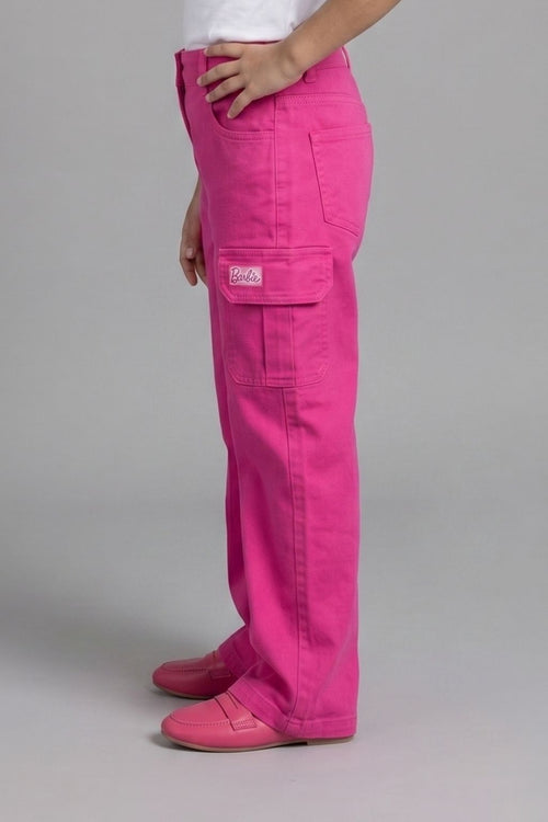 Barbie Hot Pink Cargo Jeans BAP593