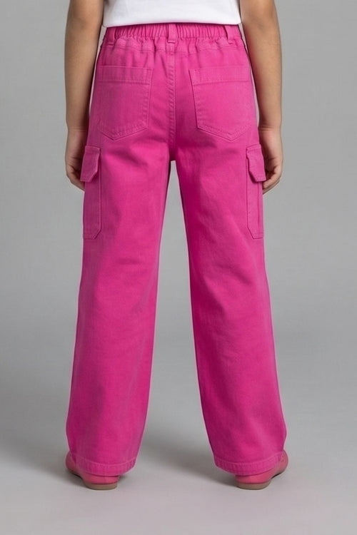 Barbie Hot Pink Cargo Jeans BAP593