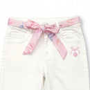 Barbie White Jeans with Pink Belt BAP601